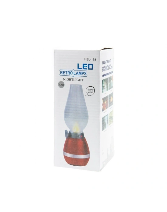Retro Gaz Lambası Tasarımlı LED Lamba