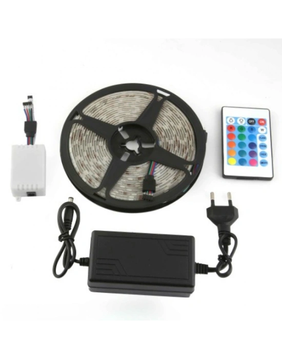 RGB Şerit 54 LED Kumandalı USB Bağlantılı
