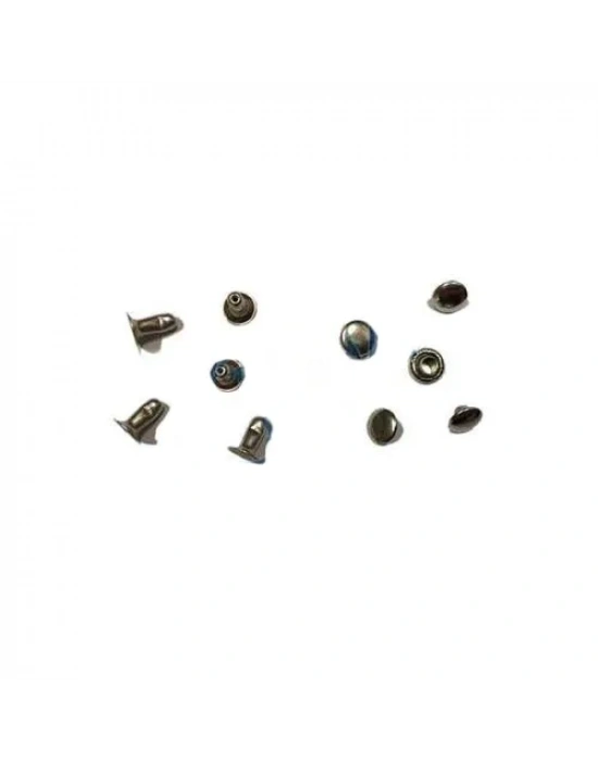 Rivet Perçin - 6mm, Nikel, 1000 Adet