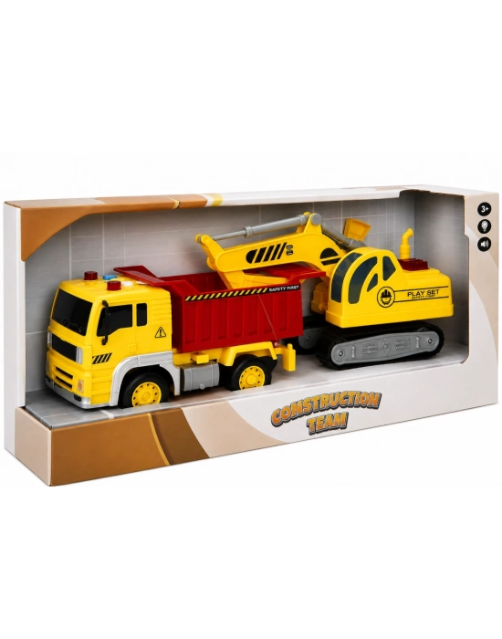 S00001999 1/20 İnşaat Araçları 2Lİ Ses/ışık