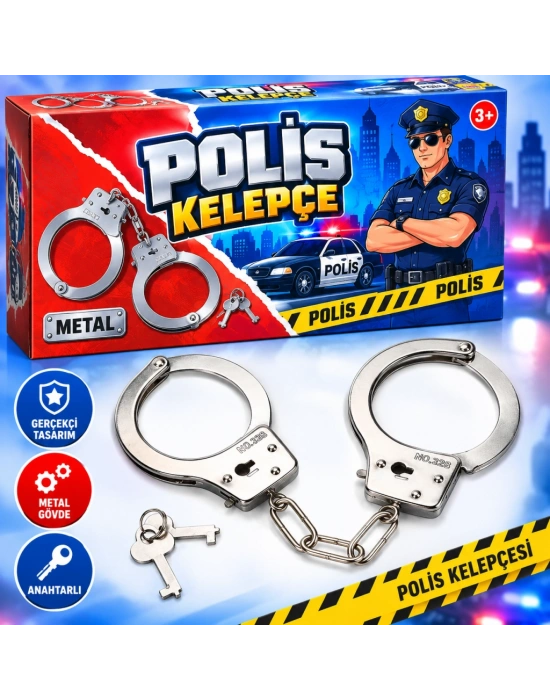 S00003784 Polis Kelepçe Mtl.kutu