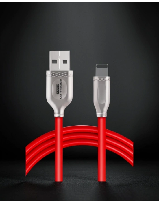 S48 Lightning Kablo İphone Uyumlu 1m 3a - Kırmızı