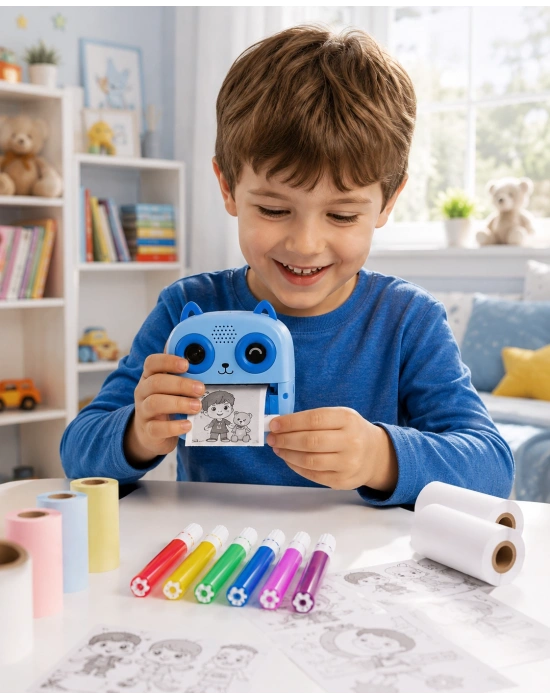 S5 Printer Kamera Mavi