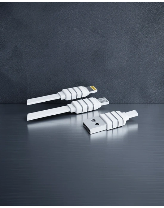 S56 2in1 (lightning-micro Usb) Kablo 1.2m 2.1a
