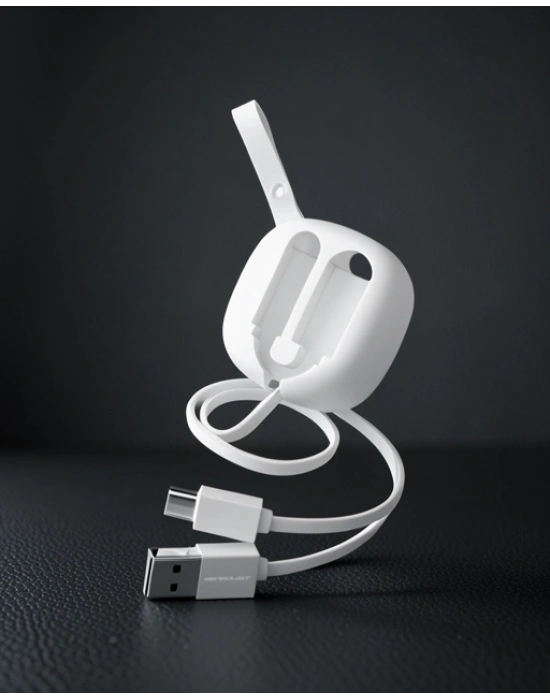 S79 Micro Usb Kablo 20cm-1m 2a - Beyaz