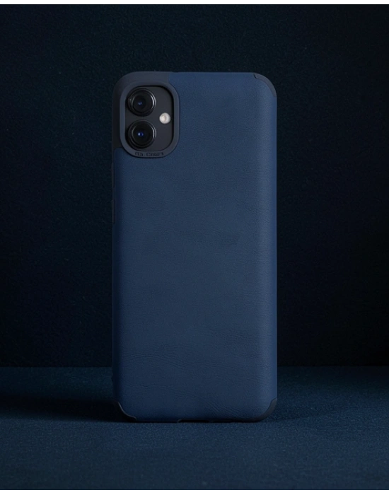 Samsung Galaxy A04e Kılıf Loop Deri Silikon - Lacivert