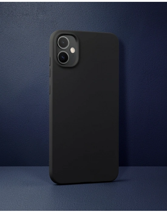 Samsung Galaxy A05 Kılıf First Silikon - Siyah