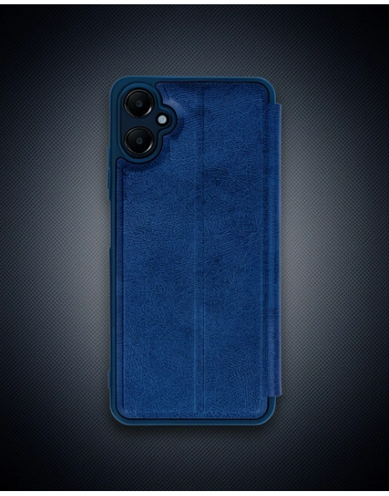 Samsung Galaxy A05 Kılıf Flip Cover - Lacivert