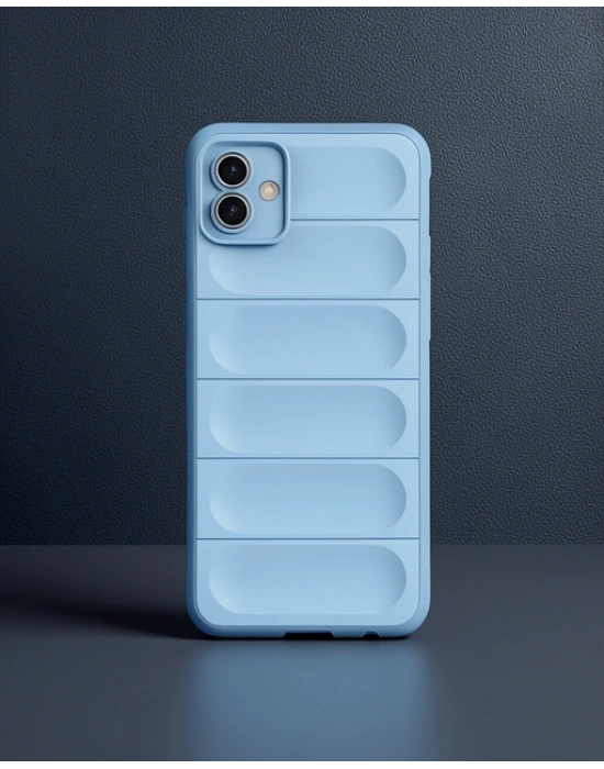 Samsung Galaxy A05 Kılıf Optimum Silikon - Sky Blue