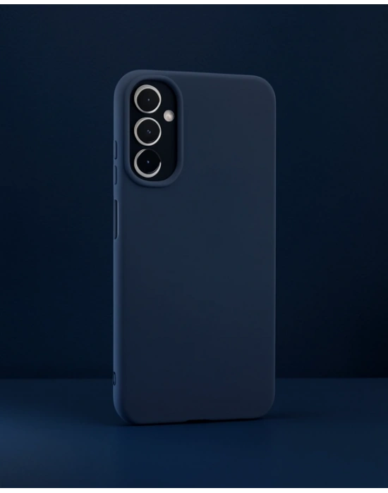 Samsung Galaxy A05s Kılıf First Silikon - Lacivert