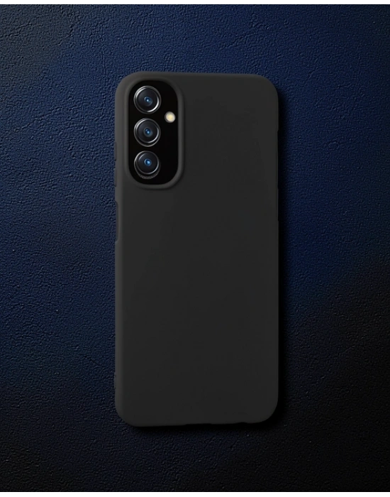 Samsung Galaxy A05s Kılıf First Silikon - Siyah