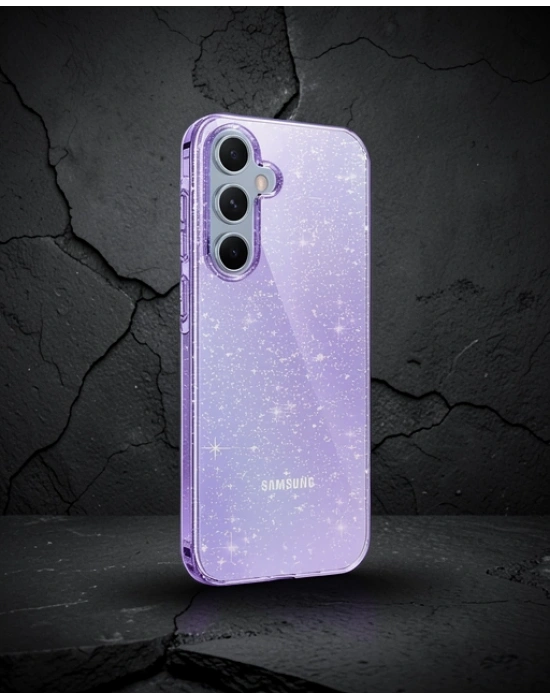 Samsung Galaxy A05s Kılıf Glow Kapak - Mor