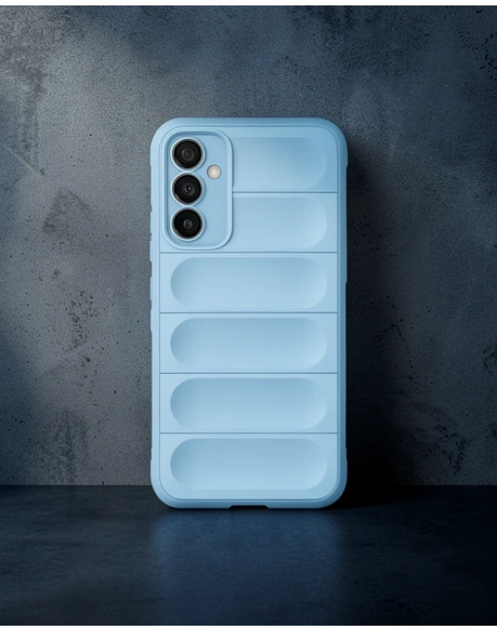 Samsung Galaxy A05s Kılıf Optimum Silikon - Sky Blue