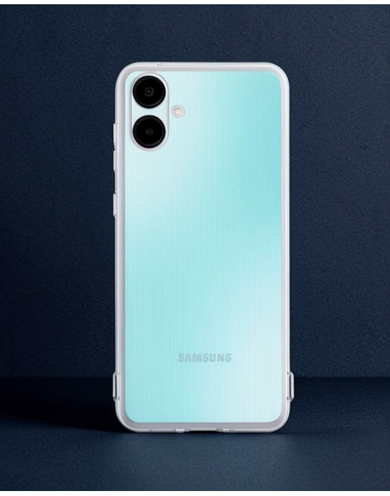 Samsung Galaxy A06 Kılıf Lüx Şeffaf Silikon