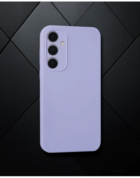 Samsung Galaxy A15 4g Kılıf First Silikon - Lila