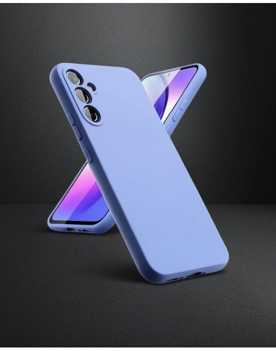 Samsung Galaxy A24 4g Kılıf First Silikon - Lila
