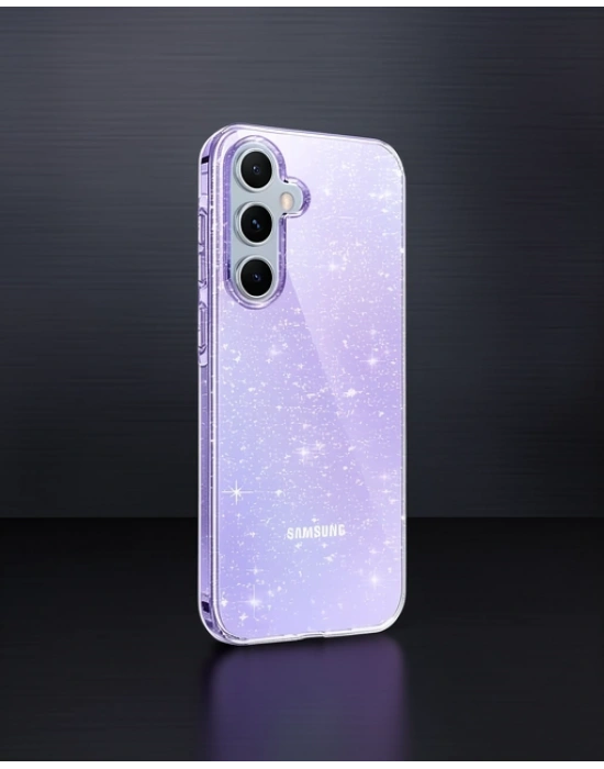 Samsung Galaxy A25 5g Kılıf Glow Kapak - Mor
