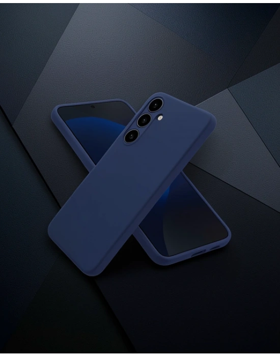 Samsung Galaxy A26 Kılıf First Silikon - Lacivert