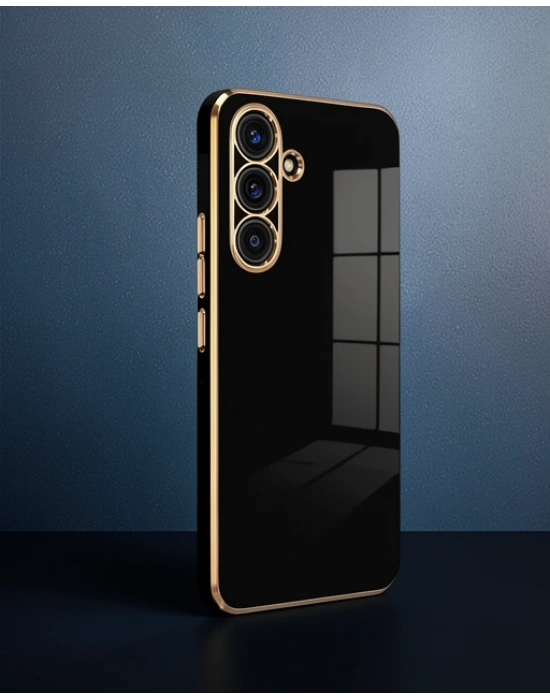 Samsung Galaxy A26 Kılıf Volet Silikon - Siyah