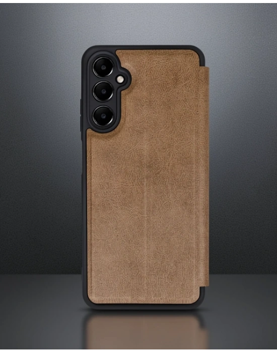 Samsung Galaxy A36 Kılıf Flip Cover - Taba