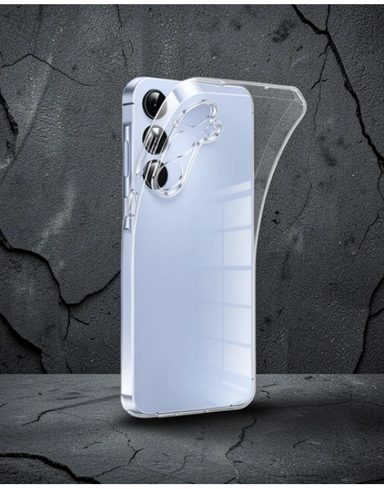 Samsung Galaxy A36 Kılıf Lüx Şeffaf Silikon