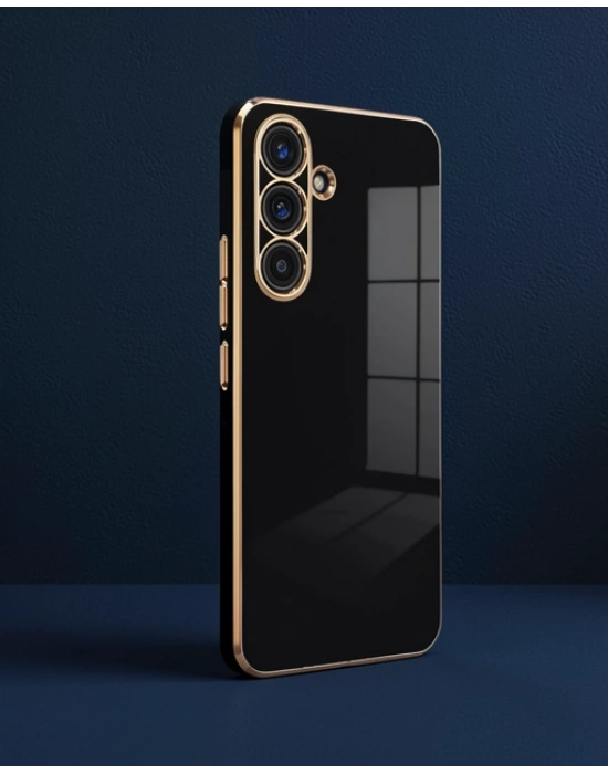 Samsung Galaxy A36 Kılıf Volet Silikon - Siyah