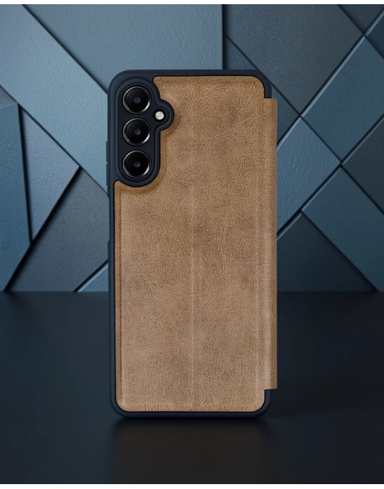 Samsung Galaxy A55 5g Kılıf Flip Cover - Taba