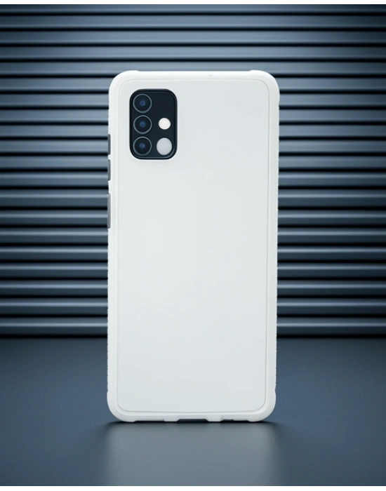 Samsung Galaxy A71 Kılıf Miami Şeffaf Silikon - Şeffaf