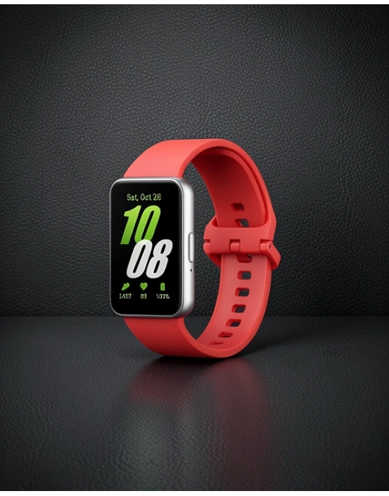 Samsung Galaxy Fit 3 Klasik Kordon - Kırmızı