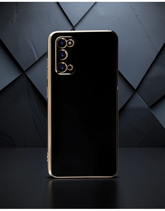 Samsung Galaxy S20 Kılıf Volet Silikon - Siyah