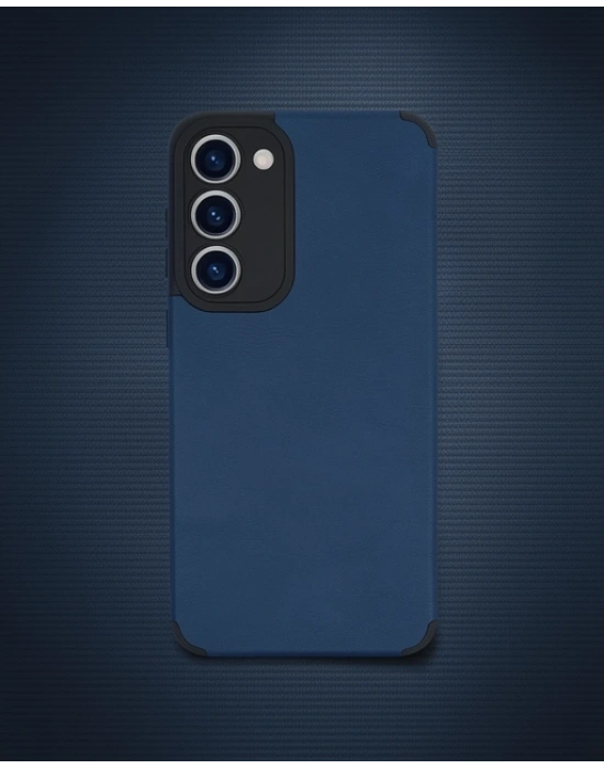 Samsung Galaxy S23 Plus Kılıf Loop Deri Silikon - Lacivert