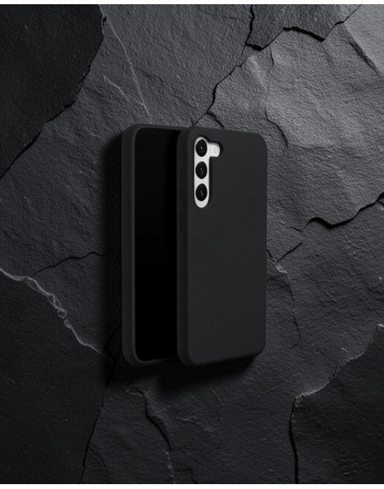 Samsung Galaxy S24 Kılıf First Silikon - Siyah