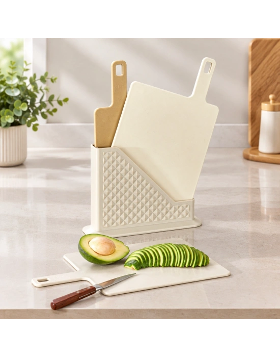Saplı Kesim Panosu 4 Parça Set