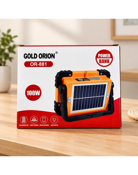 Şarjlı Solar Lamba