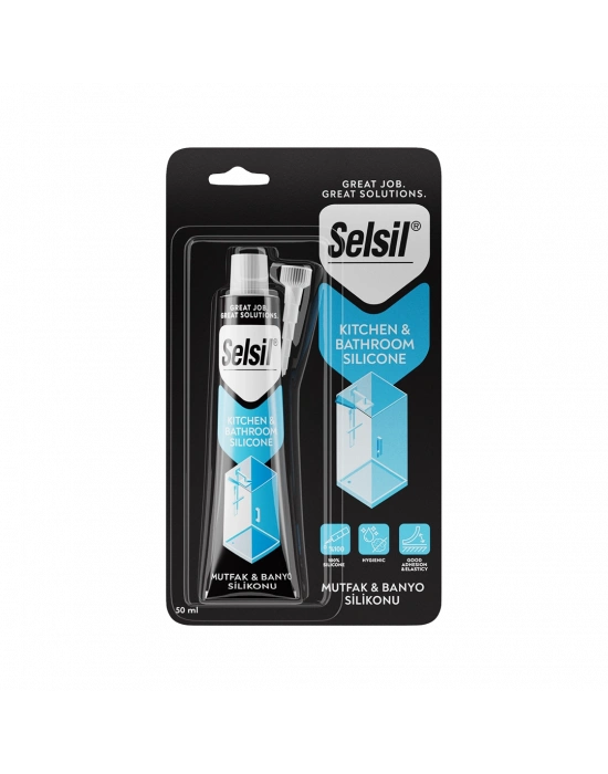 Şeffaf Tüp Silikon 50 ml