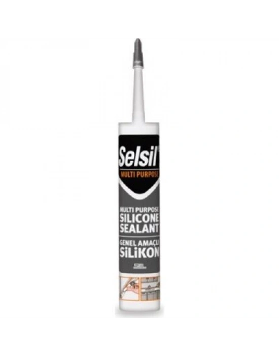 Şeffaf Universal Silikon - 280 gr - Genel Amaçlı