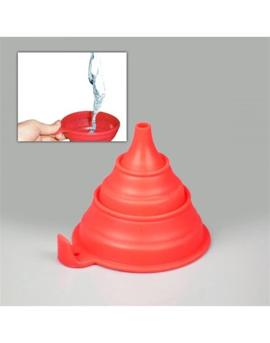 Silicone Folding Funnel Katlanır Huni
