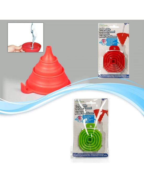 Silicone Folding Funnel Katlanır Huni