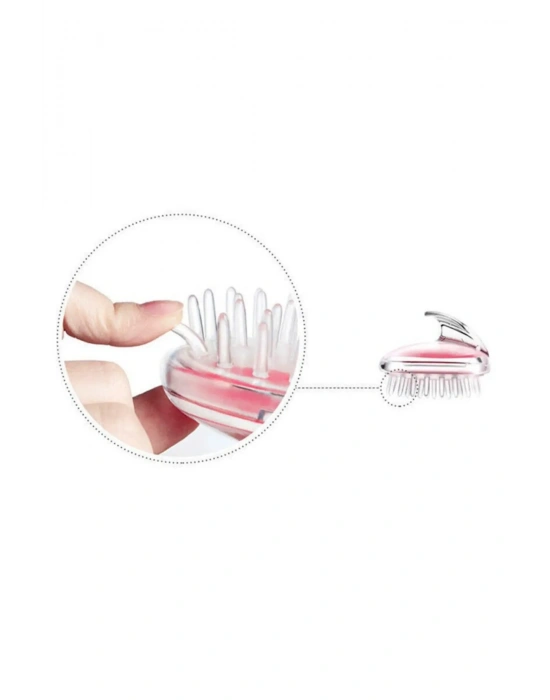 Silikon Yumuşak Duş Saç Fırçası