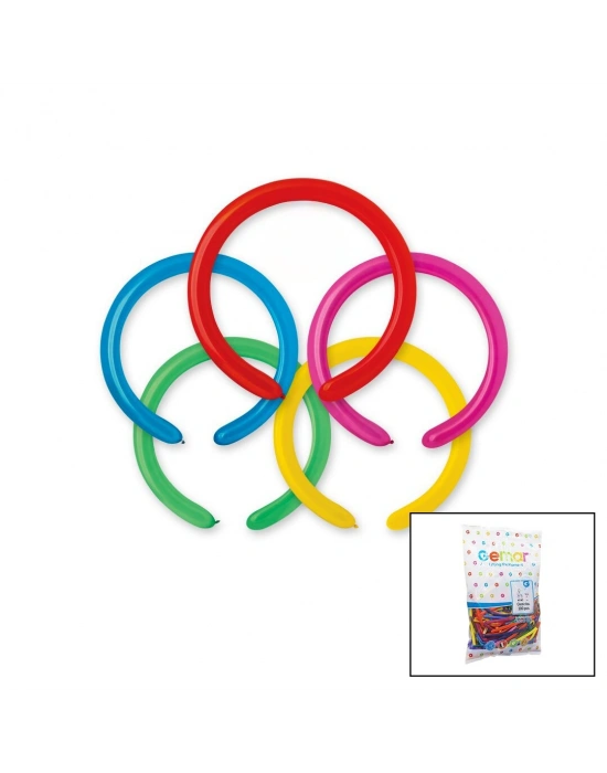 Sosis Uzun Balon 2 İnç - 5CM - 100PCS