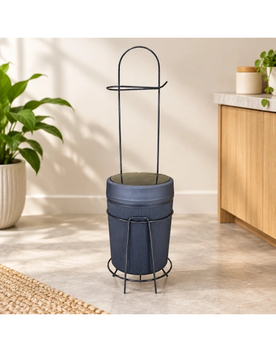 Standlı WC Çöp Kovası