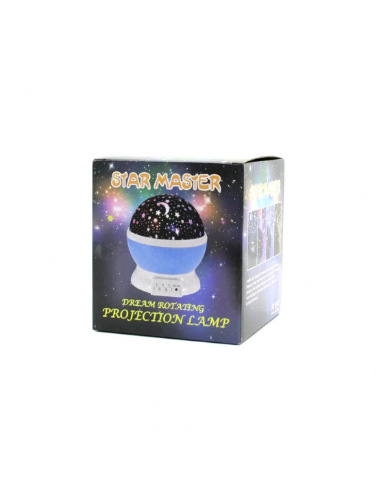 Star Master Pilli Dönerli Gece Lambası