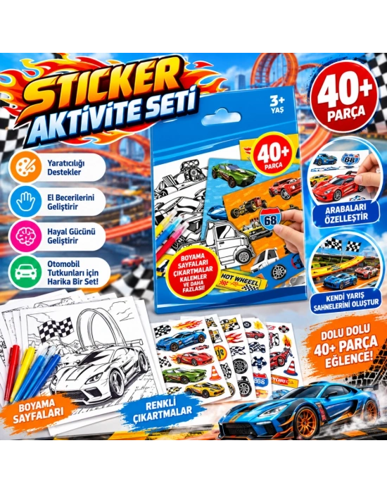 Sticker Aktivite Seti