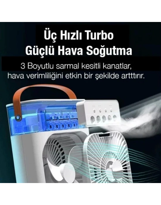 Su Hazneli Masa Vantilatörü