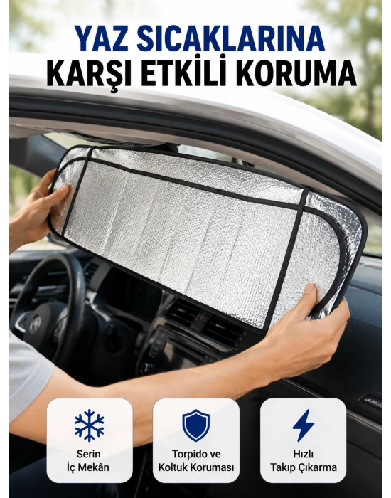 Sünger İzolasyonlu Katlanabilir Güneşlik