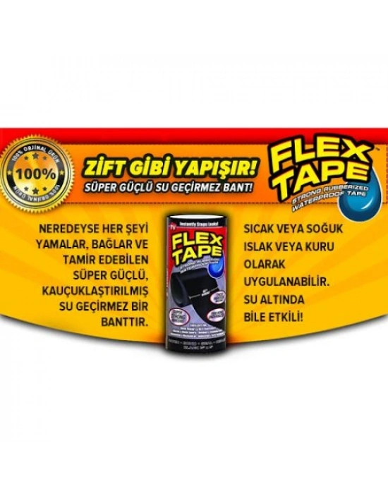 Suya Dayanıklı Bant Flex Tape