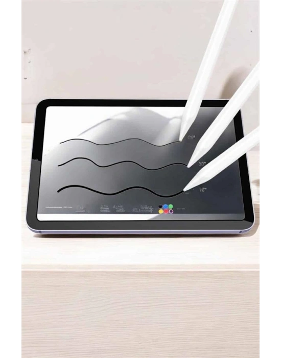 Tablet Kalemi iOS Android Windows Uyumlu Yedek Uçlu Universal Çizim Kalemi