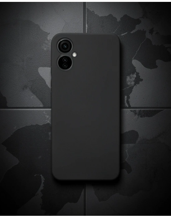 Tecno Camon 19 Neo Kılıf First Silikon - Siyah