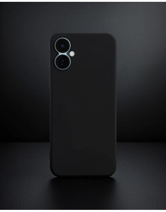Tecno Spark 9 Pro Kılıf First Silikon - Siyah