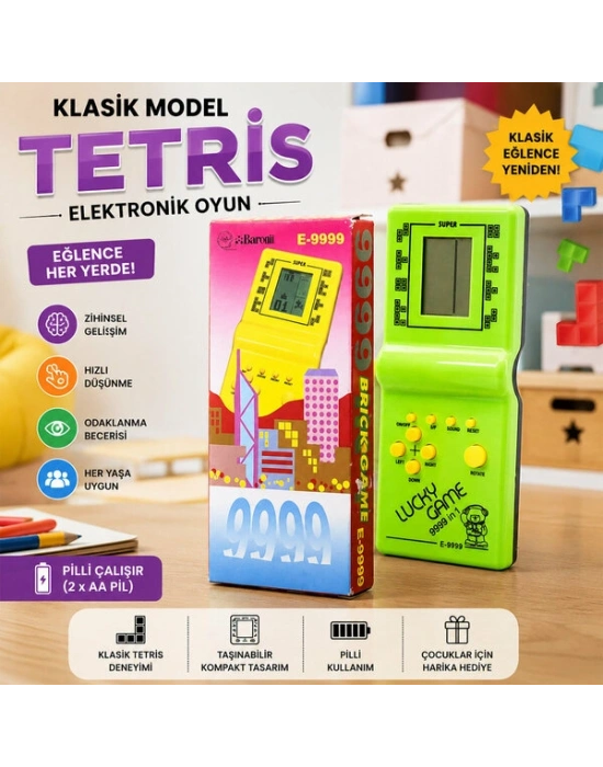 Tetris 9999IN1 Brıck Game